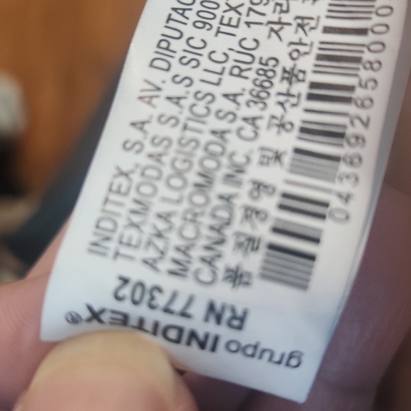 ZARA ▪︎ Faux Leather Baggy Pants, Black, Size Large - Picture 6 of 8